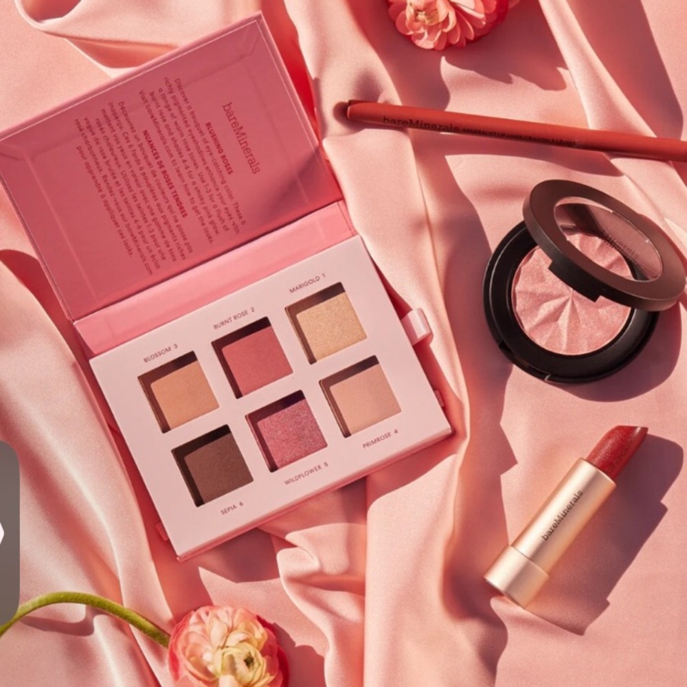 NWT- Bare Minerals Eye Shadow Palette Rosewood